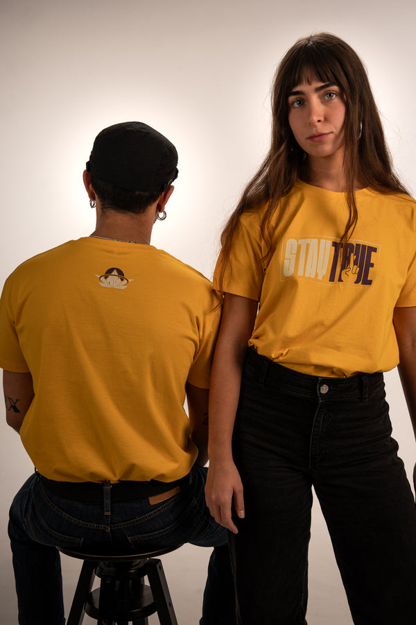 Stay True T-shirt Yellow