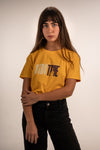 Stay True T-shirt Yellow